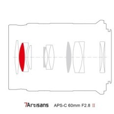 Fish lens Eye 7artisters 7.5 mm F2.8 II for FUJIFILM cameras