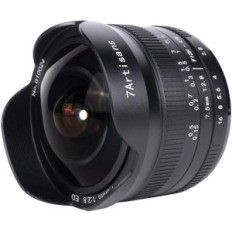 Occhio di lente di pesce 7Artisters 7,5 mm F2.8 II per fotocamere Fujifilm