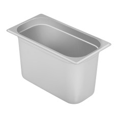 Steel gastronomic stainless steel GN1 / 3 depth. 200 mm