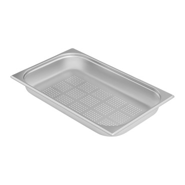 Perforirana gastronomska kontejnerska jekla GN1 / 1 globina. 65 mm