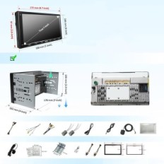 ATOT A6PF 7-ιντσών Wi-Fi Bluetooth Display