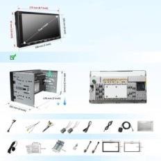 Atoto A6PF 7-inčni Wi-Fi Bluetooth zaslon