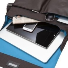 Usnjeni laptop vrečko Knomo Kobe 16 palcev