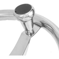 Volant Fydun, acier inoxydable, 13,5 pouces, 3 rayons