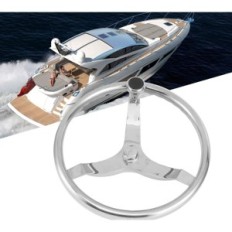 Volant Fydun, acier inoxydable, 13,5 pouces, 3 rayons