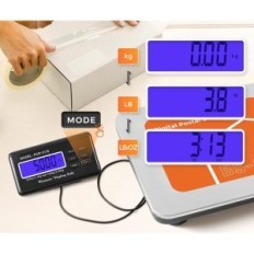 Digitale postgewicht BONVOISIN 300KG / 660LBS 4 AA, 36cm x 30cm