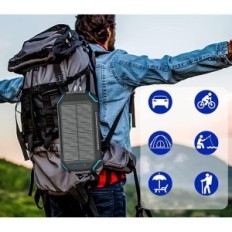 Leo način punjač, PN-W23, Qi Power Bank 36000Mah, crno-plava