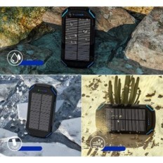 LEO Way Charger, PN- W23, Qi Power Bank 36000mAh, Black and Blue