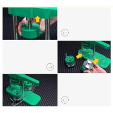 Dyna- Élő gomb készítő eszköz, kerek kés, 32 mm, 1.25 "