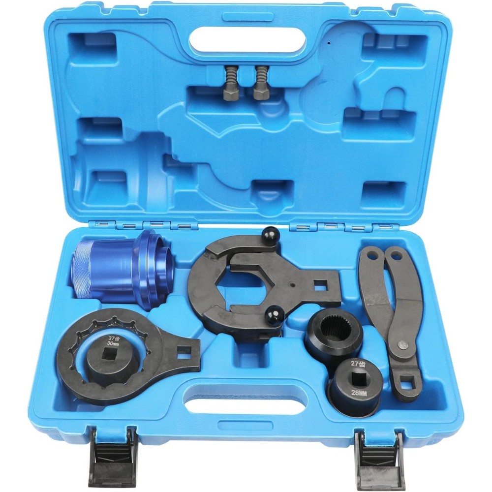 Een reeks gereedschappen voor het demonteren van het DPTOOL 9PC-differentiaalmechanisme, gebruikt