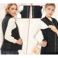 Vofuoti heated vest, 3 Heating Levels with Powerbank, M, black