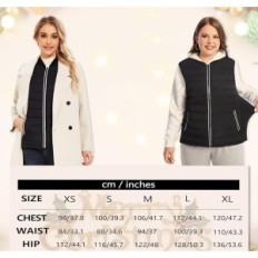 Vofuoti heated vest, 3 Heating Levels with Powerbank, M, black