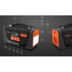 Alfabot Q4 Jump Démarreur, 4000A, 12 V, utilisé