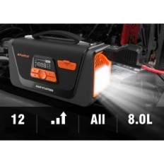 Alfabot Q4 Jump Starter, 4000A, 12 V, Používa