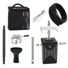 Kitosun 30 cm Kit de tubería de agua, con bolsa, con retroiluminación, negro