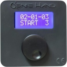 Genie Hand veilig met rits, B-Lock met een kloof, zwart