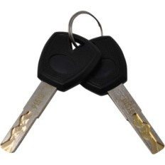 Genie hand safe with zipper, B-Lock with a gap, black