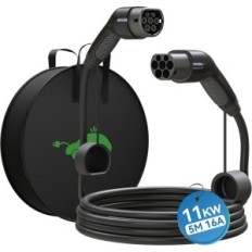 Įkrovimo kabelis K.H.O.N.S. 2 tipo, 11 kW, trijų fazių, 16 a, 5 m