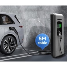 Laddningskabel K.H.O.N.S. Typ 2, 11 kW, trefas, 16 A, 5 m