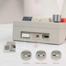 EPOMAKER CIDOO V21 PRO, Bluetooth 5.0 / 2.4GHz digitális billentyűzetpanel