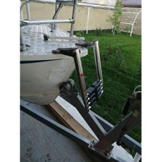 Basin Ladder Kaolali Rustfritt stål, 4 grader, 150 kg