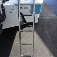 Basin Ladder Kaolali nehrđajući čelik, 4 stupnja, 150 kg