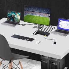 Lüliti KVM TCNEWCL DisplayPort 4 Ports, 4k, 60 Hz DP, USB