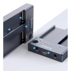 Dockningsstation ORICO M2P2, M.2, 10 GB / s med offline kloning