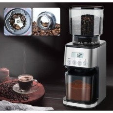 Elektrický kávový mlýn homtone BDCG-018S, 160 W, 51 stupňů, použitý