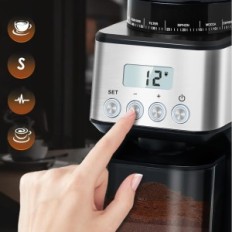 Elektrisk kaffefabrik Homtone BDCG-018S, 160 W, 51 grader, används