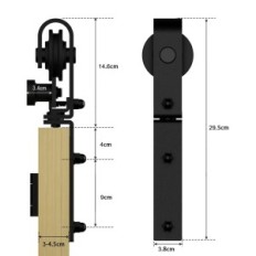 Wolfbird deslizando 1,2 m, para 90-100 cm de porta buracos