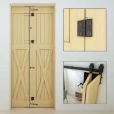 Wolfbird Sliding Fitting 1,2 m, voor deuropeningen van 90-100 cm