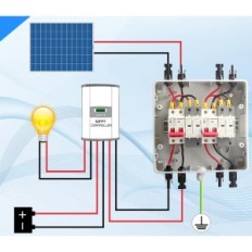 DC DC HA 8Way DC-kytkin, 1000 V 32 A, IP65