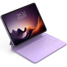 Goojodoq klaviatuur iPad Pro 11, iPad Air5, A1895 pro, lilla