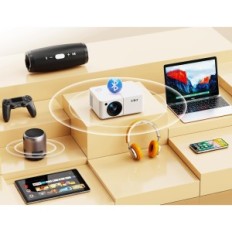 Proyector Xgody RAM: 2 GB, ROM: 16 GB, 4K, 5G, Wi-Fi, Bluetooth