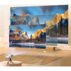 Projector Xgody RAM: 2 GB, ROM: 16 GB, 4K, 5G, Wi-Fi, Bluetooth