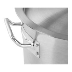 Gastronomic pot with a stainless steel cover for an induction cooker 44 l