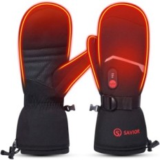 Savior Heat S66E heated gloves, 7,4V 2200mAh battery, M, black