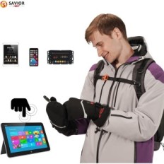 Spasitele Teplo S66E vyhřívané rukavice, 7,4V 2200mAh baterie, M, černá