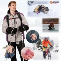 Verlosser Heat S66E verwarmde handschoenen, 7,4V 2200mAh batterij, m, zwart