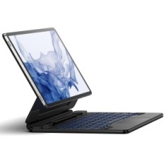 Etui z klawiaturą Dexnor dla Samsung Galaxy S7 FE, S7 Plus, czarne