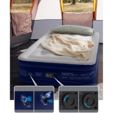 Dmiled matras, single, 198 x 102 x 46 cm, blauw