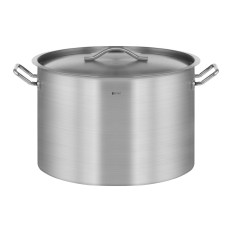 Potenciômetro gastronómico com tampa de aço inoxidável para um fogão de indução 113 l