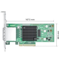 RAID SAS SATA Controler 10GTEK para LSI 9200-8E, LSI SAS2008, 8 puertos 6GB / S