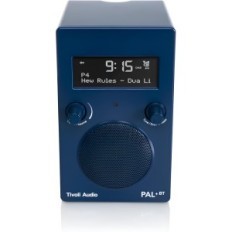 Vintage rádio-alarm Tivoli Audio PAL BT, FM, Modrá, Výstava