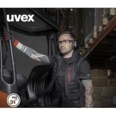 Active Uvex Axess One 2.0 kõrvaklapid Bluetooth 5.2, SNR 31 dB ja IP54