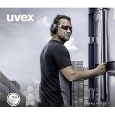 Aktiv Uvex Axess One 2.0 Hodetelefoner med Bluetooth 5.2, SNR 31 DB og IP54