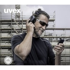 Aktiv Uvex Akks One 2,0 hovedtelefoner med Bluetooth 5.2, SNR 31 DB og IP54