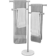 Porte-serviettes KES BTH219S4-2 Matte Staillet Poignée de salle de bains élégante et durable montée sur la paroi résistante à l'