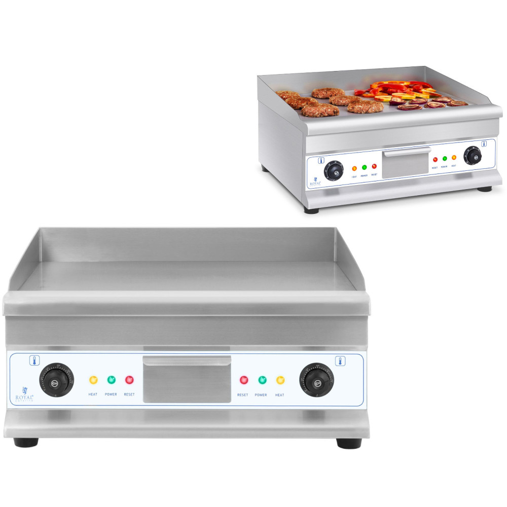 Grill Grill Plate de moldagem elétrica 300DEG C 60 cm 2 x 3200W